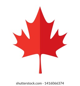 maple leaf canadian symbol icon