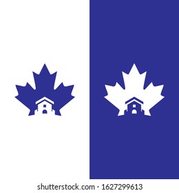 maple leaf estate logo, canada property, canada building