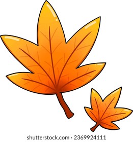 Maple Leaf for Halloween Day
