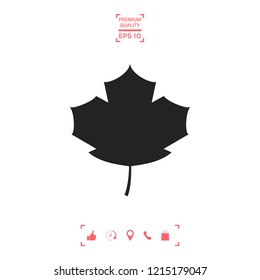 Maple leaf icon