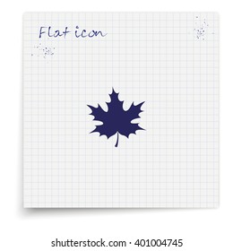 Maple leaf icon.