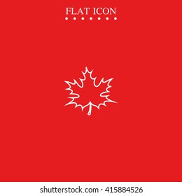 Maple leaf icon.