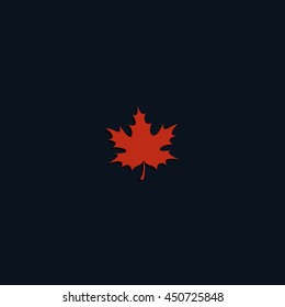 Maple leaf icon.