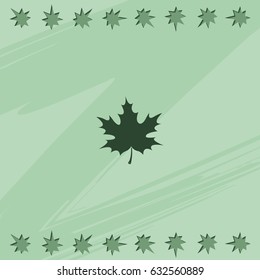 Maple leaf icon.