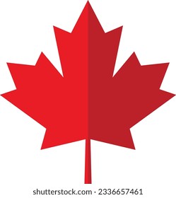 Maple Leaf Icon Canada Maple Leaf Set | Maple Leaves Icon Canadian Vector Illustration Logo | Maple-Leaf Icon Isolated Maple Leaf Collection