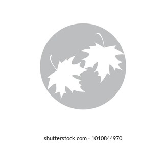 Maple leaf icon. Canadian symbol. Vector illustration