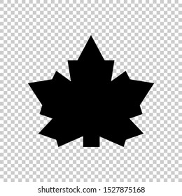 maple leaf icon design vector illustration