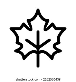maple leaf icon or logo isolated sign symbol vector illustration - high quality black style vector icons
