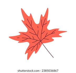 Maple Leaf Icon Vector Illustration