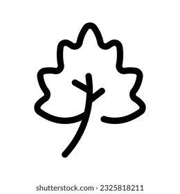 Maple Leaf Icon Vector