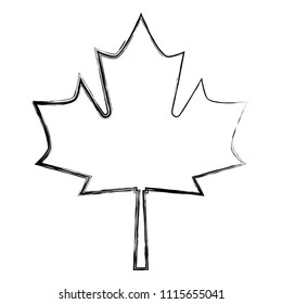 Similar Images, Stock Photos & Vectors of Canada maple leaf outline ...