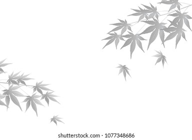 もみじ シルエット のイラスト素材 画像 ベクター画像 Shutterstock