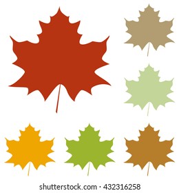 Maple leaf sign