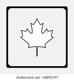 Maple Leaf - Symbol of Canada.