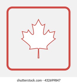 Maple Leaf - Symbol of Canada.