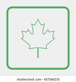 Maple Leaf - Symbol of Canada.