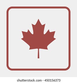 Maple Leaf - Symbol of Canada.