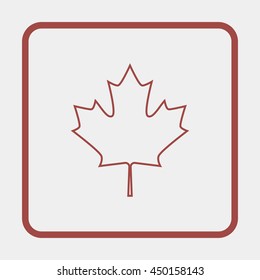 Maple Leaf - Symbol of Canada.