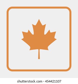 Maple Leaf - Symbol of Canada.