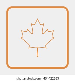 Maple Leaf - Symbol of Canada.