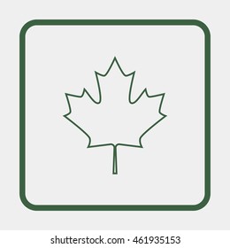 Maple Leaf - Symbol of Canada.