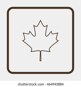 Maple Leaf - Symbol of Canada.