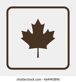 Maple Leaf - Symbol of Canada.