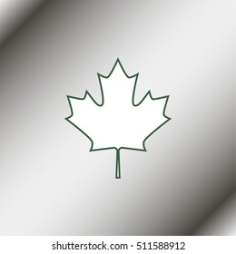 Maple Leaf - Symbol of Canada.