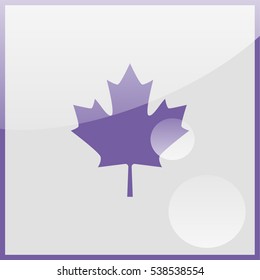 Maple Leaf - Symbol of Canada.