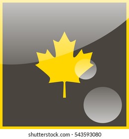 Maple Leaf - Symbol of Canada.