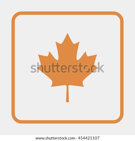 Maple Leaf - Symbol of Canada.