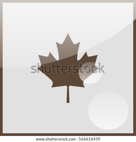 Maple Leaf - Symbol of Canada.