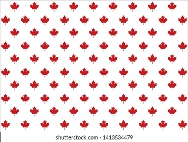 Maple leaf texture Canada symbol wallpaper national background
