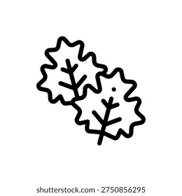 Maple Leaf Tree Canada Autumn Fall Icon Design