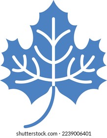 Maple Leaf vector icon. Can be used for printing, mobile and web applications.
