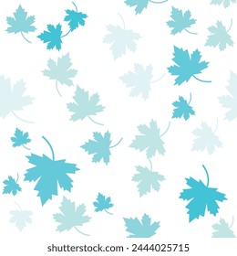 Maple leaf vector illustration design template