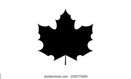 Maple Leave Icon Vector Design. Fall Icons Vector