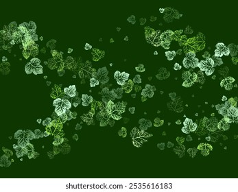 Maple leaves. Autumn background with maple leaves flying and falling from the tree.  Spring Sale Vector Illustration. 