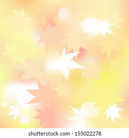 maple leaves background