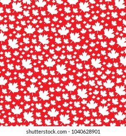 Maple leaves background. Falling red leaves for Canada Day 1st July. maple leaves background vector illustration.