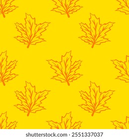 maple leaves pattern background. autumn leaf seamless pattern. maple leaf pattern background. seamless pattern leaves background.