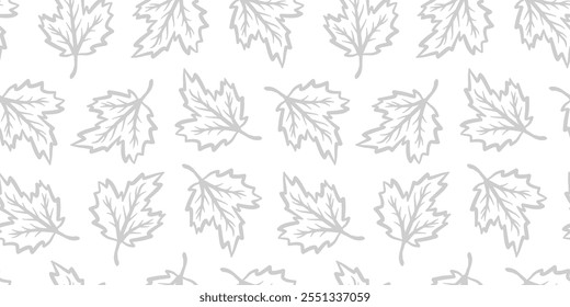 maple leaves pattern background. autumn leaf seamless pattern. maple leaf pattern background. seamless pattern leaves background.