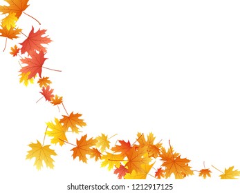 Autumn Leaves Background Transparency Vector Red Stock Vector (Royalty ...