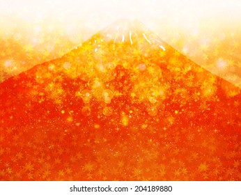 Maple Mount Fuji background