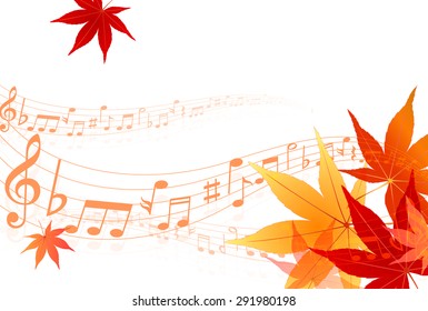 Maple note background