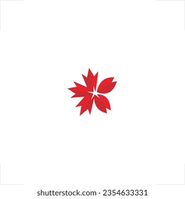 maple and sakura leaf logo