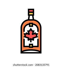 maple spirits color icon vector. maple spirits sign. isolated symbol illustration