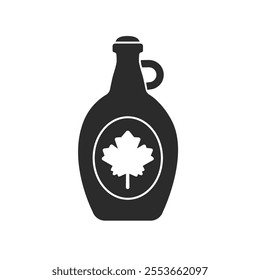 Maple syrup icon vector illustration flat