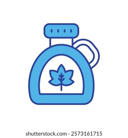 Maple Syrup icon vector stock illustration