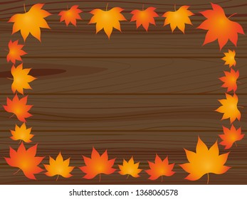 Maple and tree frame